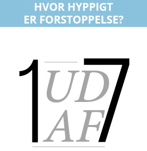 Hvor hyppigt rammes folk af forstoppelse?