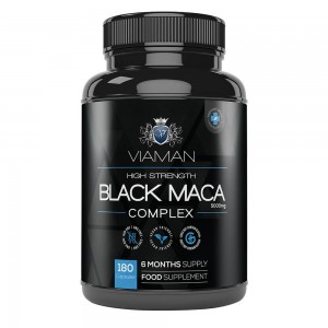 Sort Maca Complex Viaman Sort Maca Complex 180 Kapsler