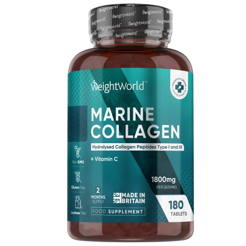 Billede af Marine Kollagen + C-vitamin 1800mg