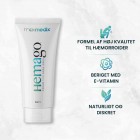HemaGo Hæmoridecreme er beriget med E-vitamin for ekstra beskyttelse.